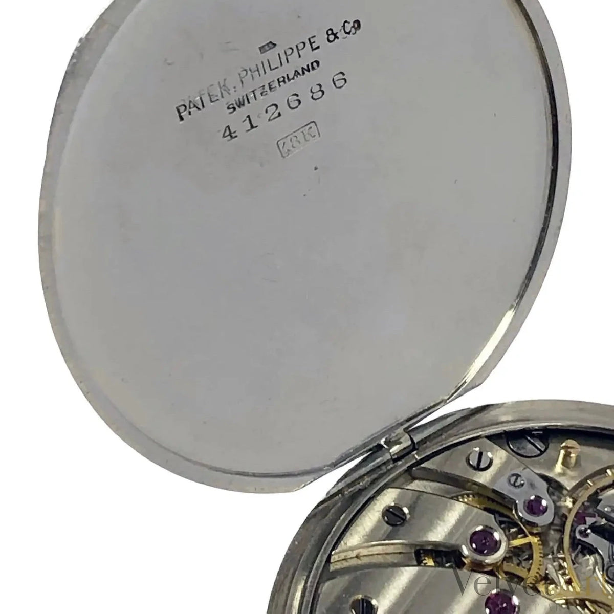 Patek Philippe Años 20 | Reloj de Bolsillo de Oro Blanco