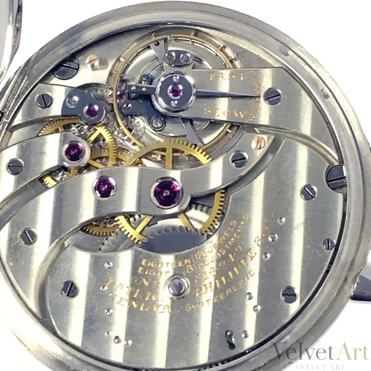 Patek Philippe Años 20 | Reloj de Bolsillo de Oro Blanco