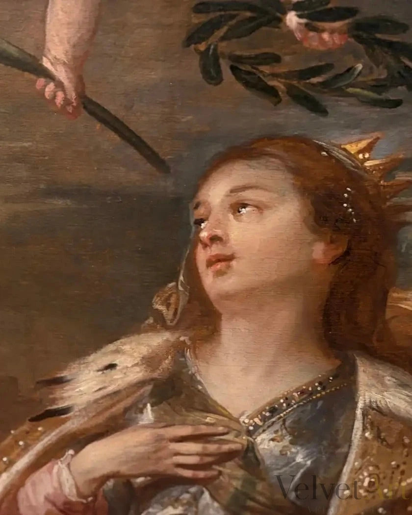Johann Boeckhorst (Münster, 1604 – Amberes, 1668) Rubens, Santa Úrsula, Óleo sobre Lienzo – vista 3 de 5