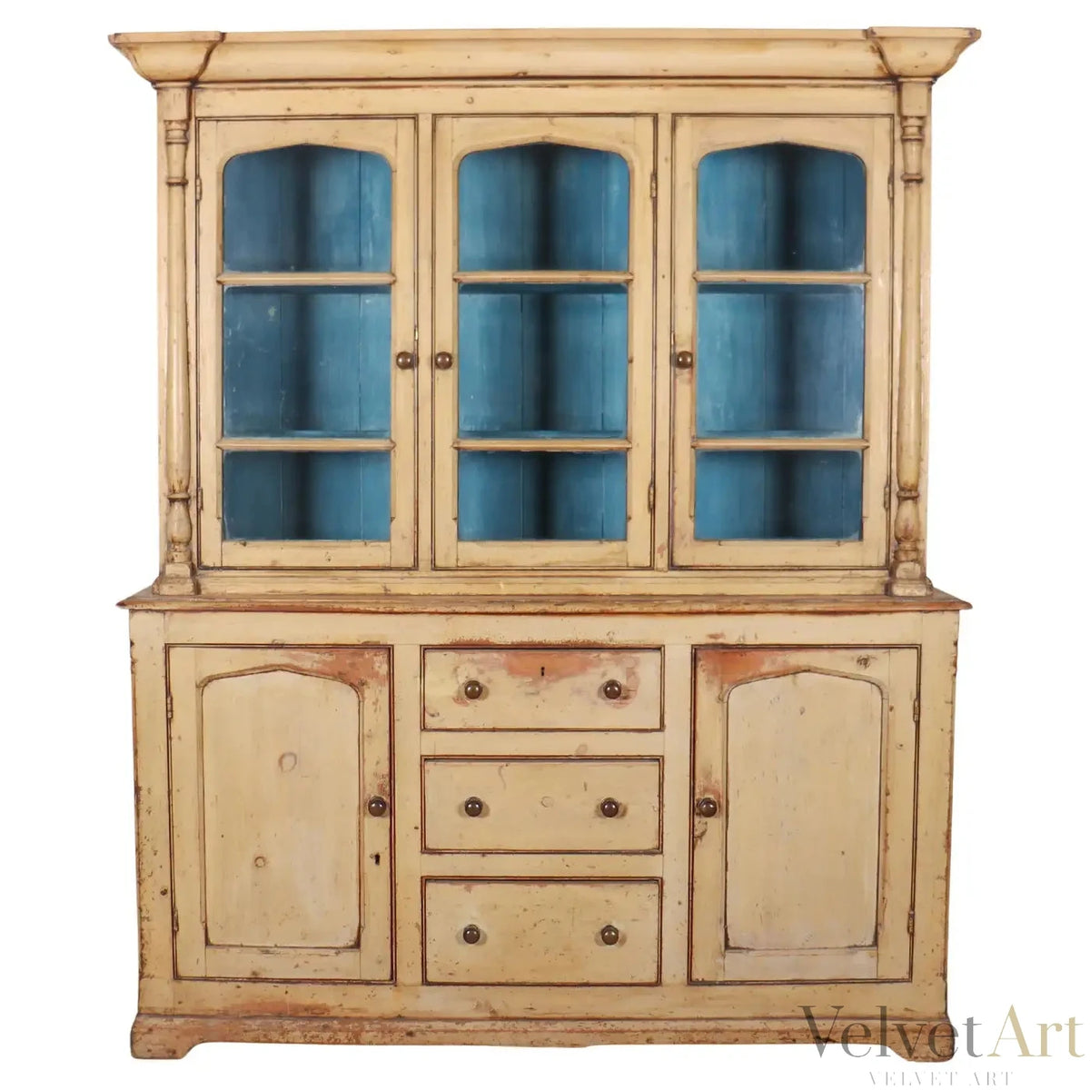 Cómoda Esmaltada | Pintura Original del West Country | Inglaterra, 1860