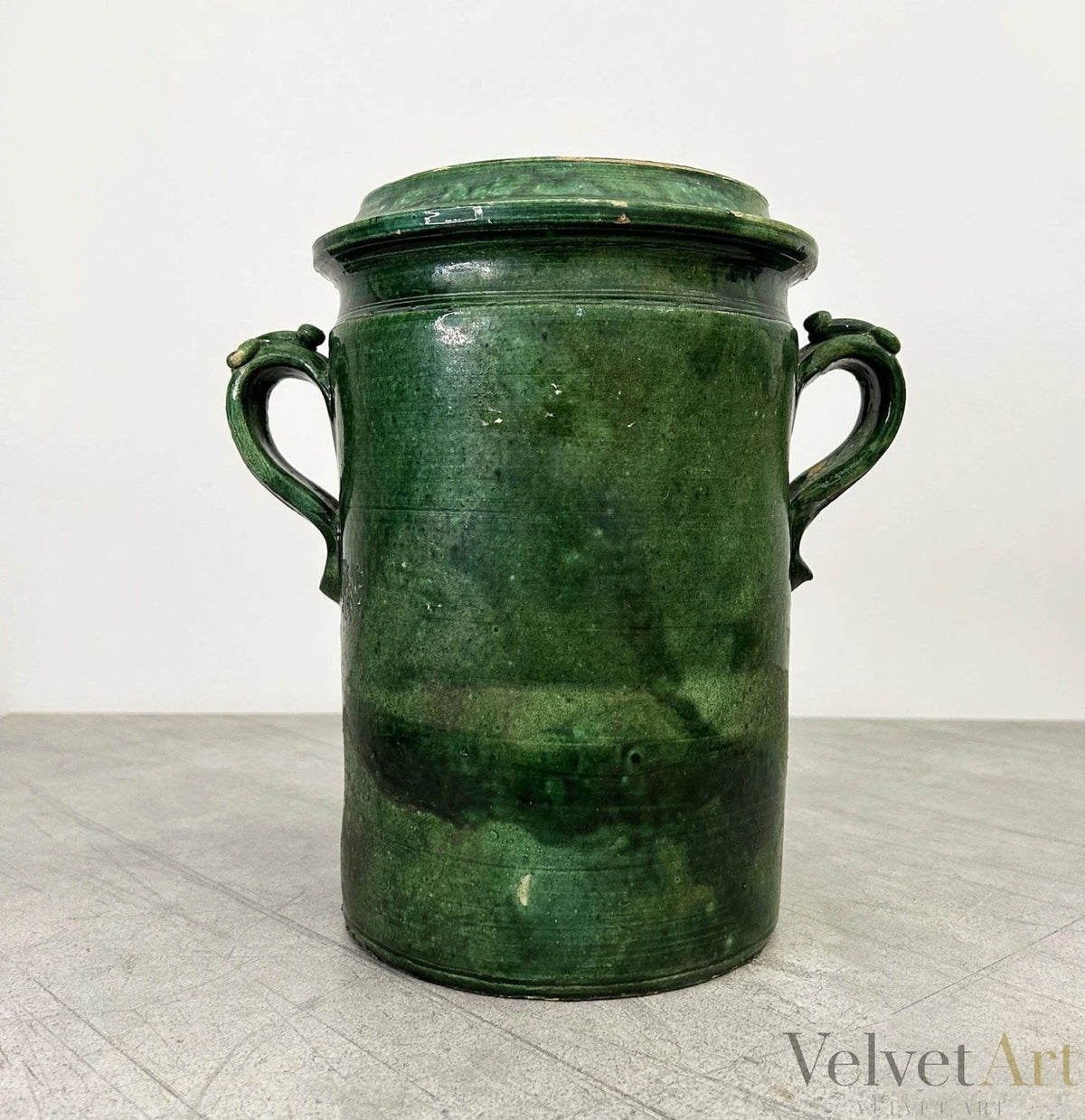 Maceta antigua de cerámica italiana – vista 2 de 5