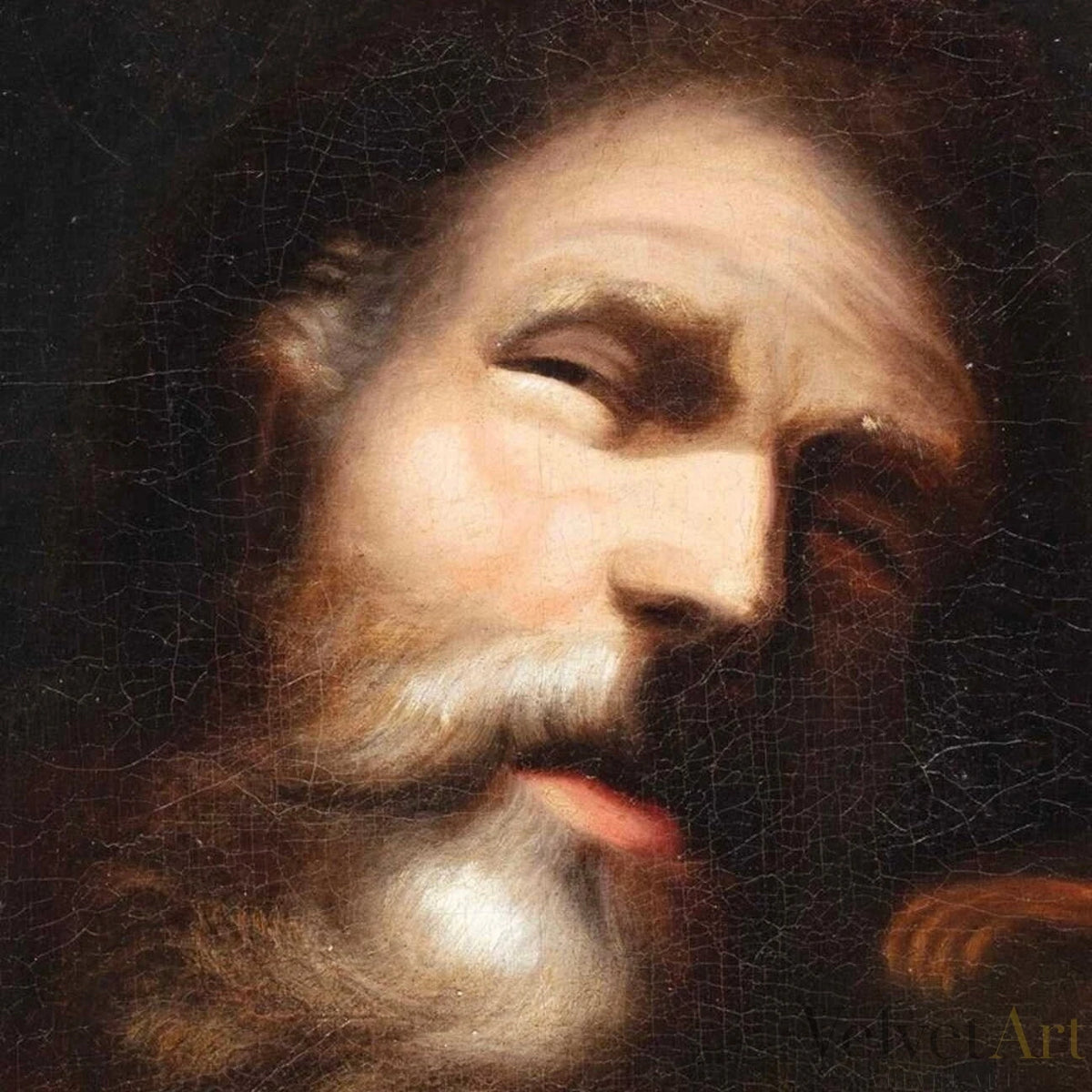Juan Alfonso Abril, La Cabeza de San Pablo, Valladolid, Siglo XVII – vista 3 de 5