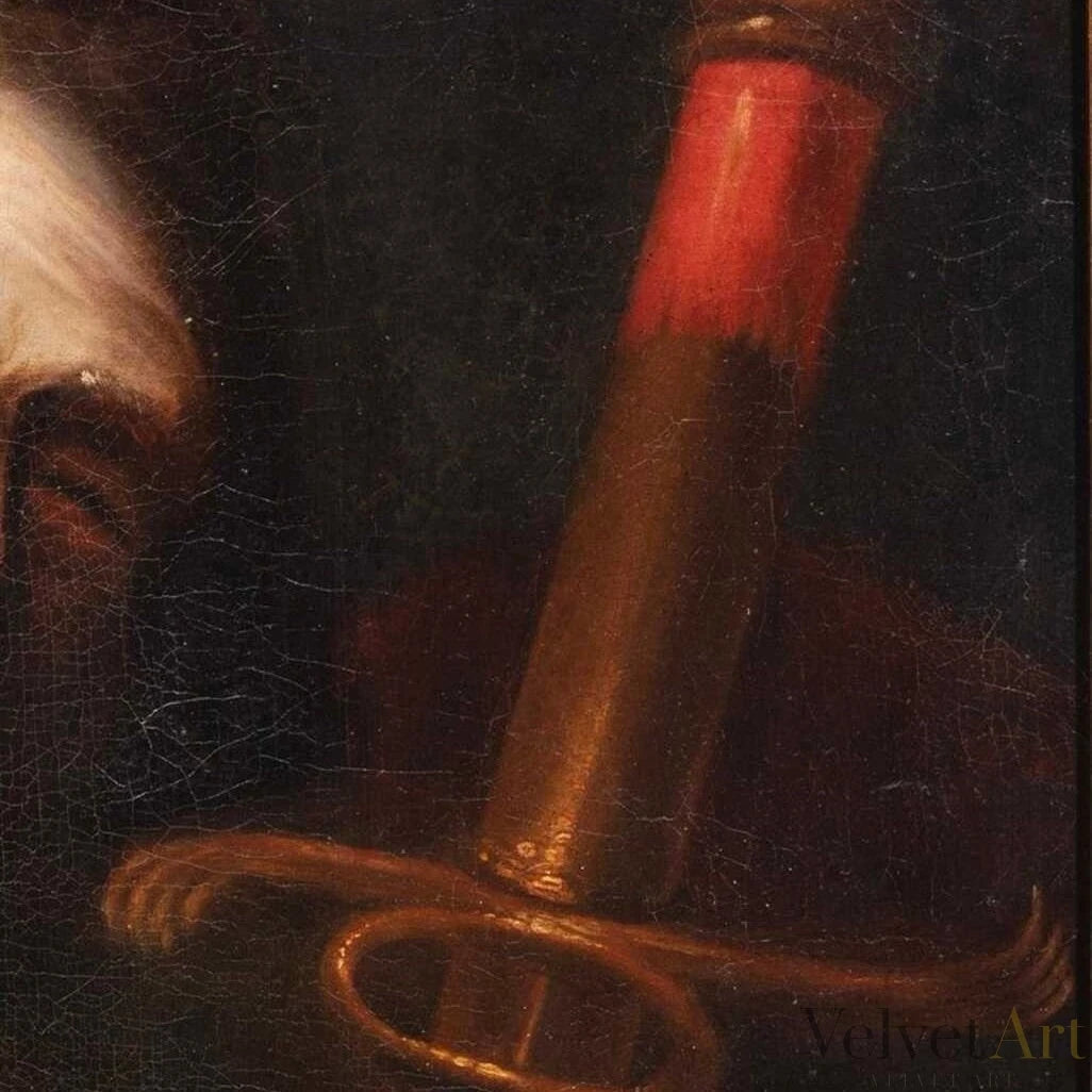 Juan Alfonso Abril, La Cabeza de San Pablo, Valladolid, Siglo XVII – vista 4 de 5