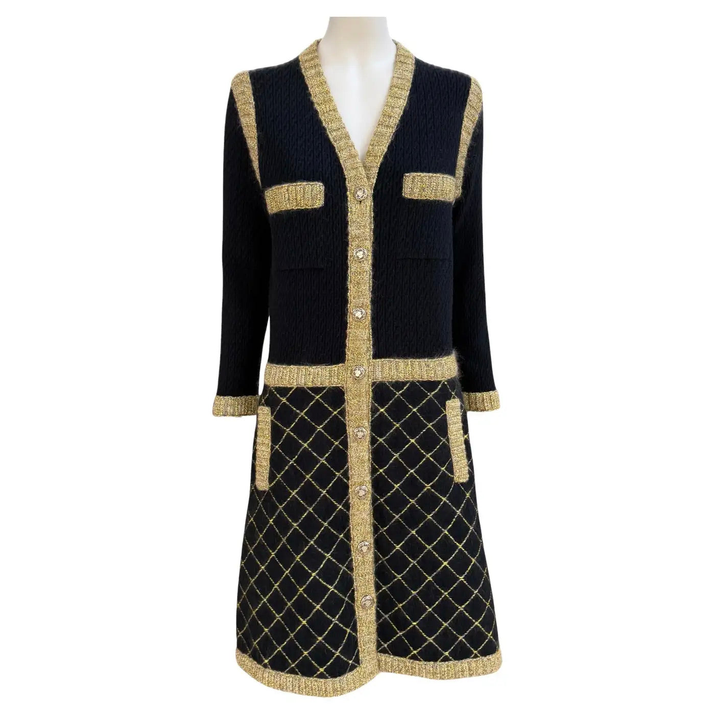 Icónico Vestido Chaqueta Chanel Talla 38FR | Colección Coco Chanel 2015