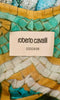 Roberto Cavalli Vestido Largo Bordado con Perlas y Lentejuelas de 2010