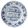 Plato de Porcelana China Ming | Casa Europea, 1635-1650