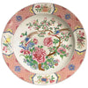 Plato de Porcelana Esmaltada Famille Rose, 1900