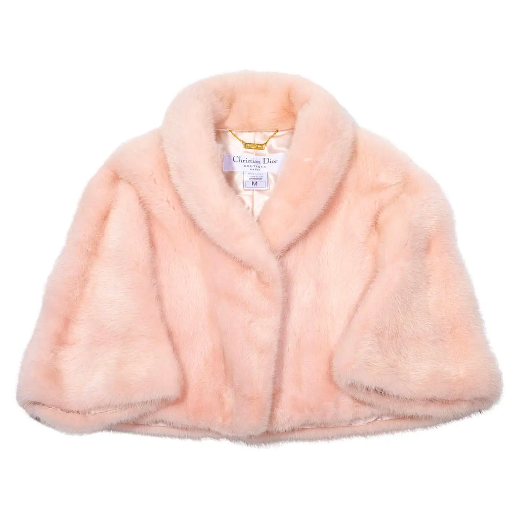 Bolero de Visón Rosa | John Galliano for Christian Dior 1997
