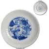 Plato Kraak Azul Cobalto | Porcelana China Dinastía Ming, 1600