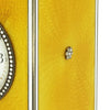 Reloj Péndulo de Repetición | Esmalte Amarillo y Diamantes | Cartier, 1900