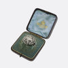Broche Georgiano Floral de Diamantes de 1780