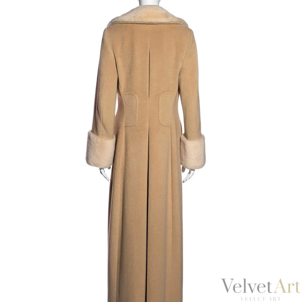 Abrigo Givenchy by Alexander McQueen Beige de 1999