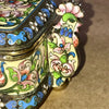 Cofre de esmalte Cloisonné de Rusia Imperial, 1850