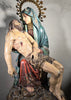 “La Piedad” Escultura tallada y policromada del siglo XIX
