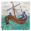 Azulejo Rotterdammer con velero | Claes Wijtmans, Países Bajos, 1615