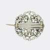 Broche Georgiano Floral de Diamantes de 1780