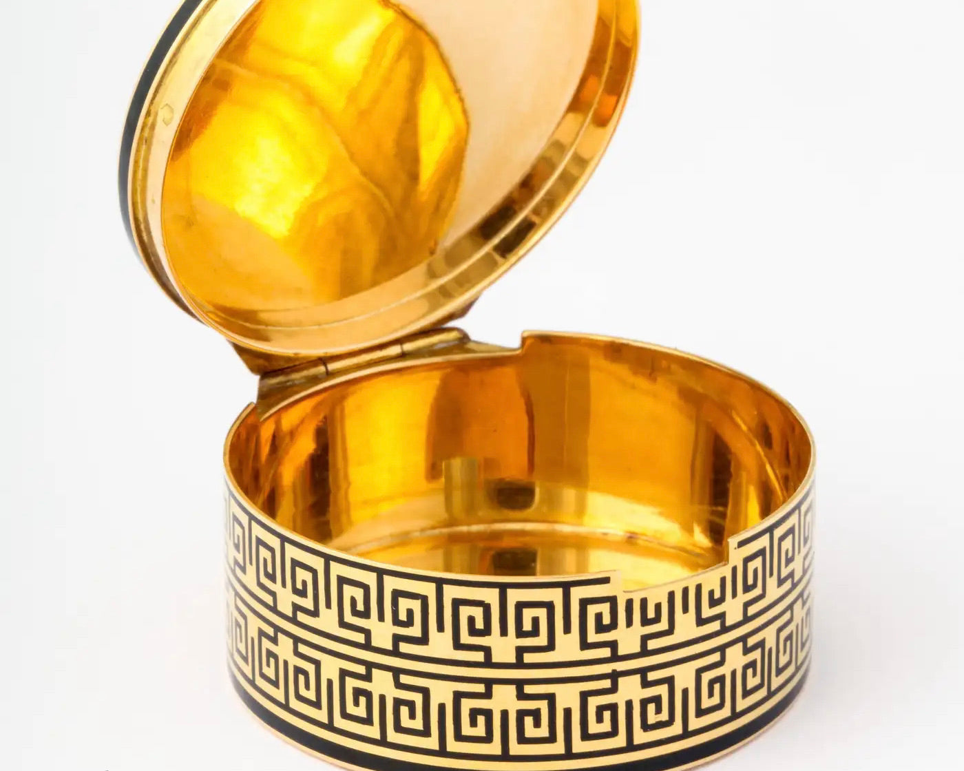 Cartier París Art Deco | Pastillero Chinoiserie Esmaltado de los Años 20