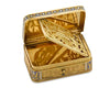 Caja Vinagreta Musical Suiza de Oro y Esmalte, 1820