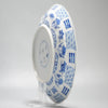 Plato Cheghua Periodo Kangxi del Siglo XIX en Azul Cobalto