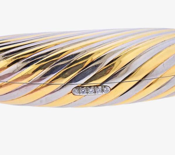 Estuche de Maquillaje | Oro, Diamantes y Seda | Bvlgari | Italia | Siglo XX |