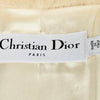 Christian Dior | Abrigo de Visón y Lana Color Hueso