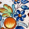 Azulejo de Manises con Decoración Floral | Valencia, Siglo XVII