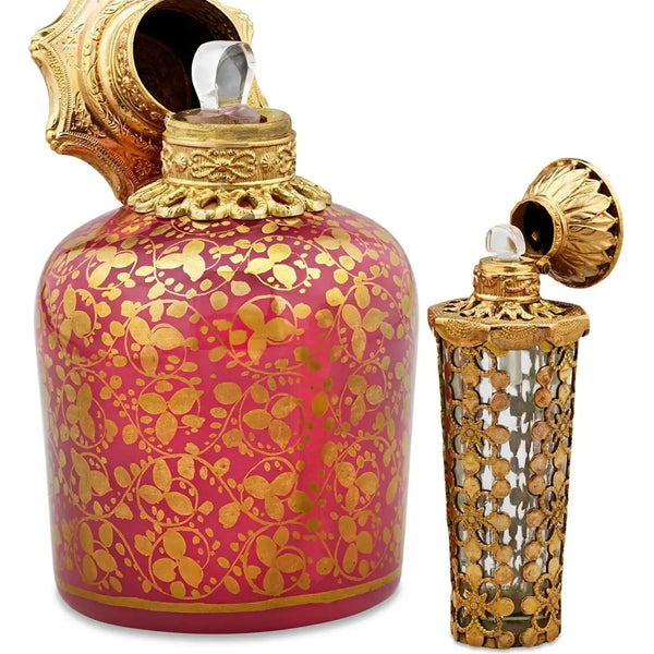 Palais Royal | Caja de Perfume y Frascos de Nácar | Francia, 1860