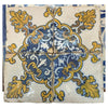Cuatro Azulejos Barrocos Portugueses | Siglo XVII | 1630–1680