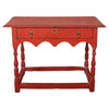 Mesa Roja de Lámpara Jorge III | Inglaterra, 1760