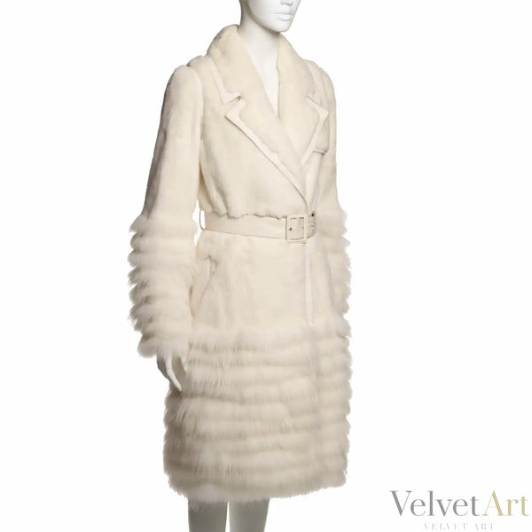 Abrigo de Visón Marfil  | Christian Dior by John Galliano 2007