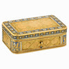 Caja Vinagreta Musical Suiza de Oro y Esmalte, 1820