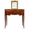 Tocador inglés Queen Anne con Laca Chinoiserie, siglo XIX