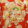 Kimono Rojo Bordado Ceremonial | Japón (1910-1930)
