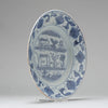 Plato de Porcelana China Ming | Casa Europea, 1635-1650