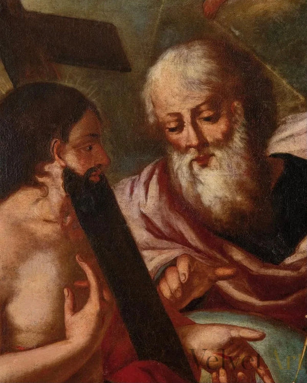 “La Santísima Trinidad”| Escuela Valenciana del Siglo XVIII