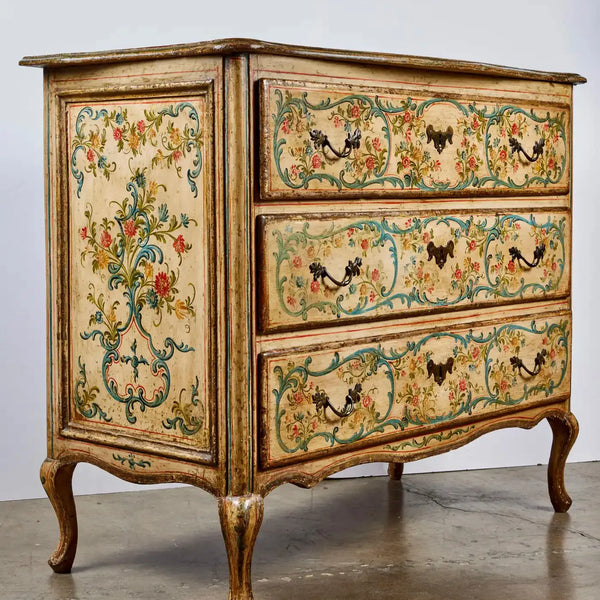 Cómoda Veneciana Pintada a Mano 1800