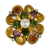Broche de Coco Chanel Trébol con Perla de 1957