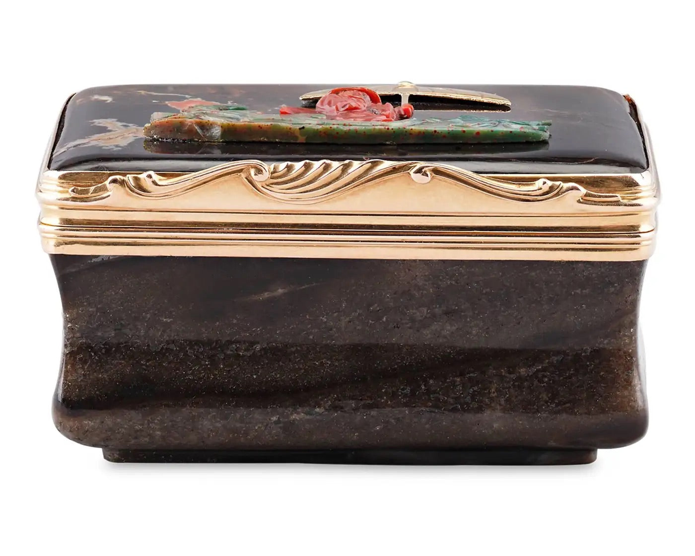 Caja de Rapé Chinoiserie Francesa 1850