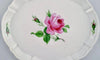 Bandeja de Porcelana con Rosa | Meissen | Alemania, 1920