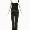 Dolce & Gabbana | Conjunto Negro Bordado | Año 1999