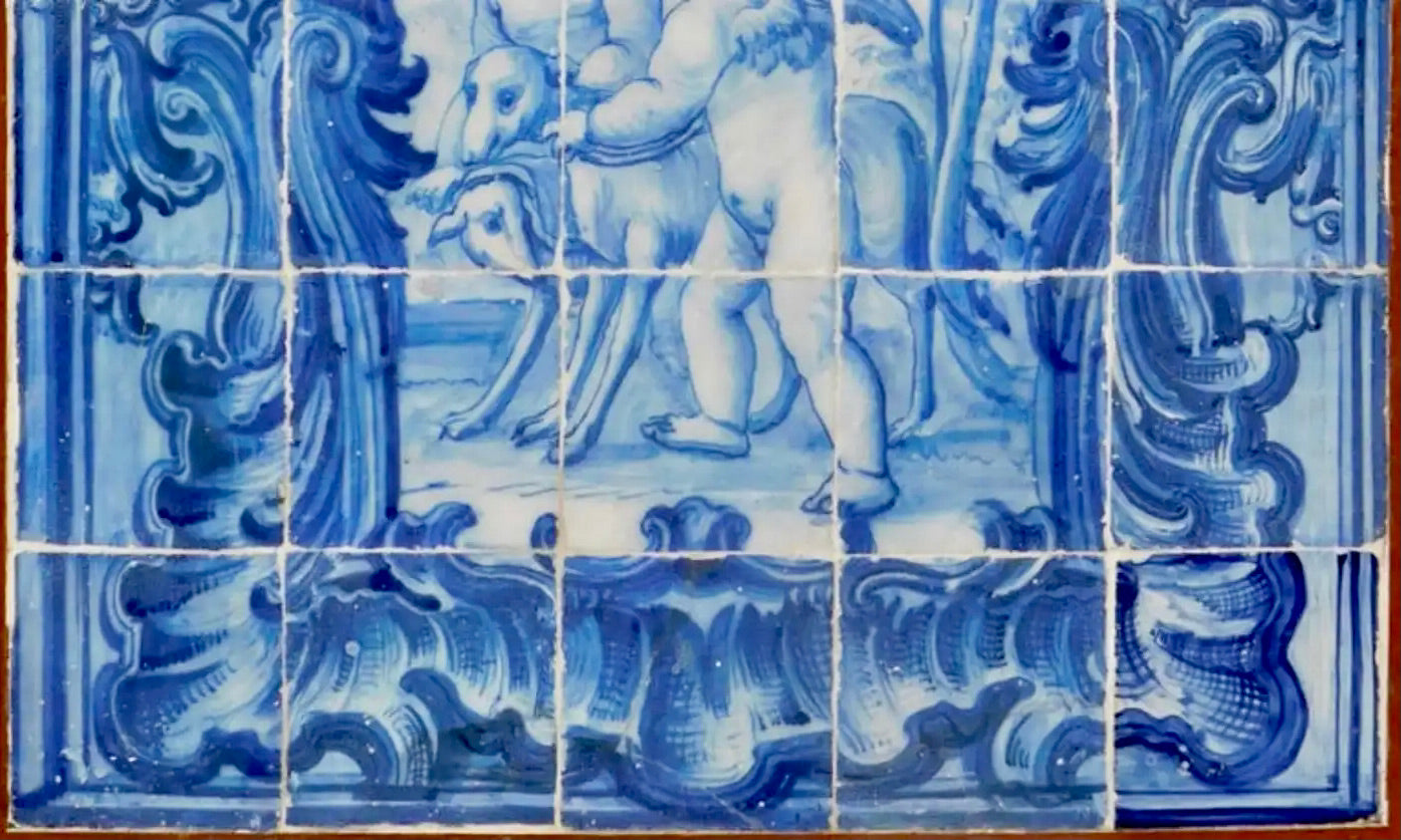 Panel de Azulejos Portugueses “Ángeles” | Siglo XVIII