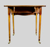 Mesa Pembroke Jorge III de Madera Satinada y Caoba
