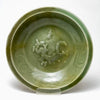 Plato Chino de Celadón Longquan con Dragón en Relieve | Siglos XII-XIV | Dinastía Yuan-Ming Temprana