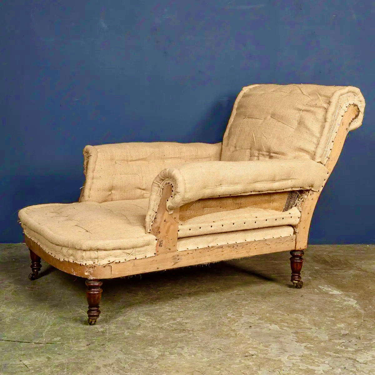 Chaise Longue Victoriana del Siglo XIX