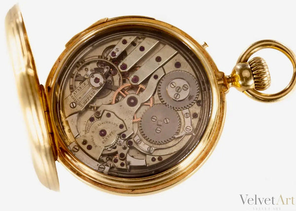 Reloj Doble Hunter de Repetición | C.H Meylan | Suiza, 1900