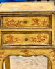 “Mesas Auxiliares Chinoiserie” Italia 1910 | Mueble Pintado con Pátina Original