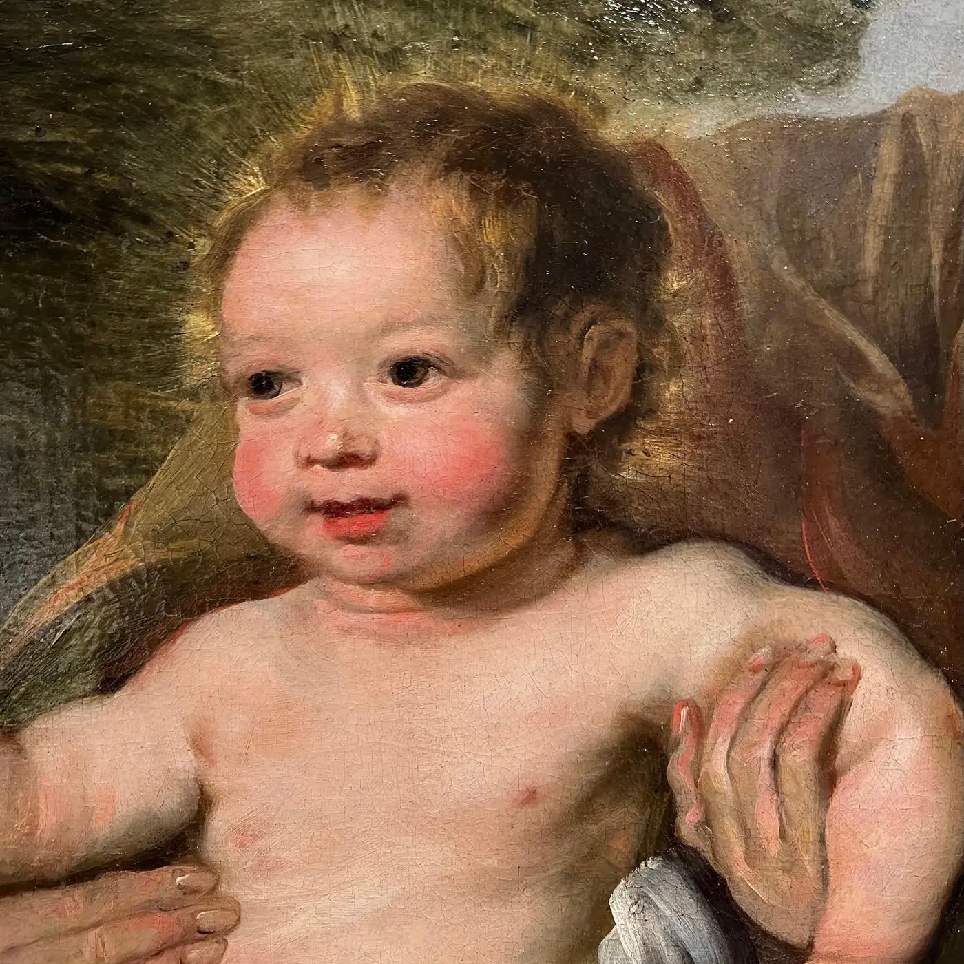 Nicolaas de Liemaecker: Santa Ana, la Virgen María y el Niño Jesús | Siglo XVII