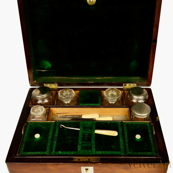 Caja Tocador de Caballero en Palisandro | Inglaterra, 1880
