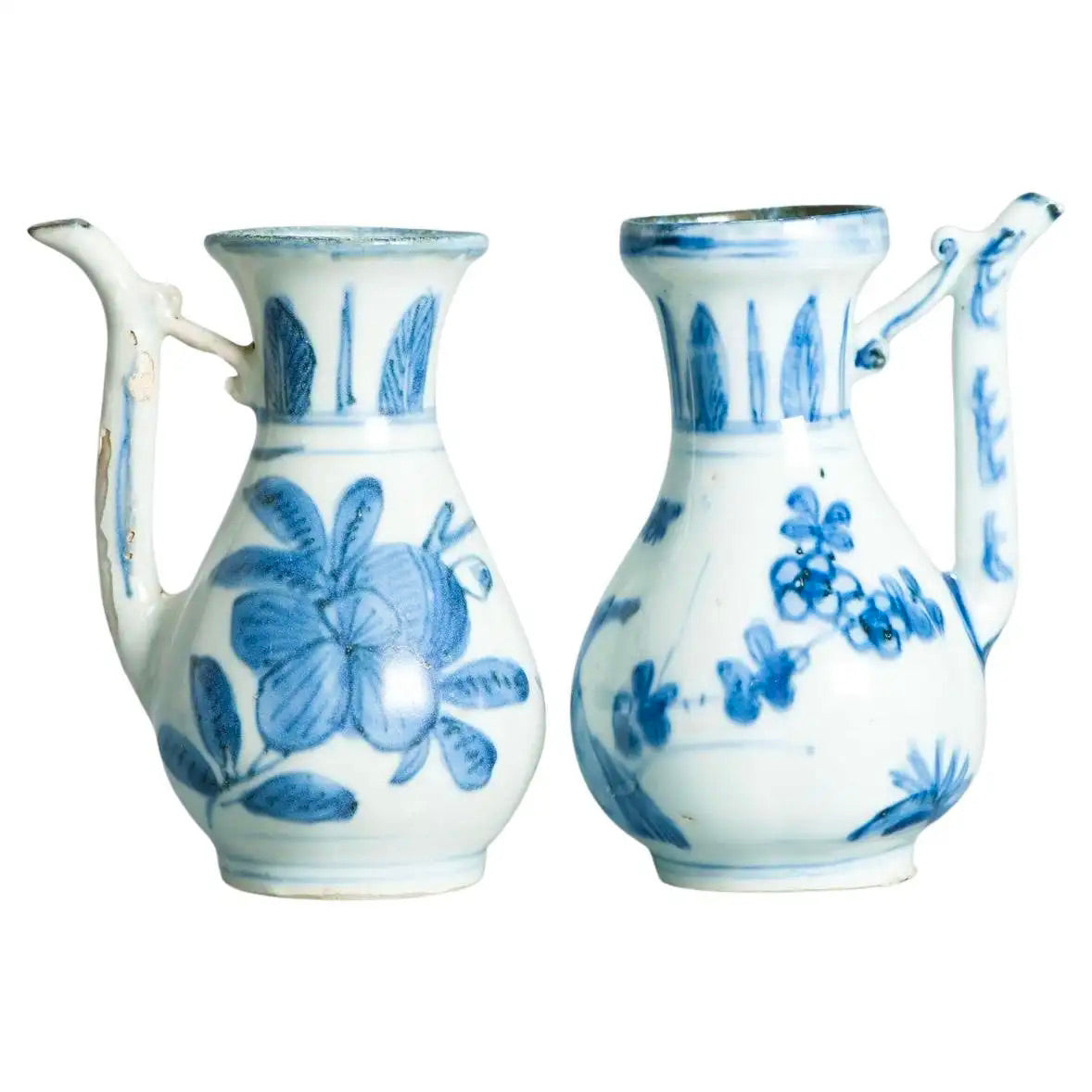 Aguamaniles de Porcelana China en Miniatura | Periodo Wanli, 1600