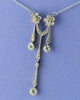 Colgante Doble Eduardiano de Diamantes, Oro y Platino | Reino Unido, 1910
